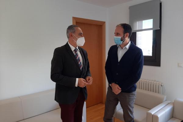 Encuentro entre los presidentes del Clúster y de la Autoridad Portuaria de Vilagarcía