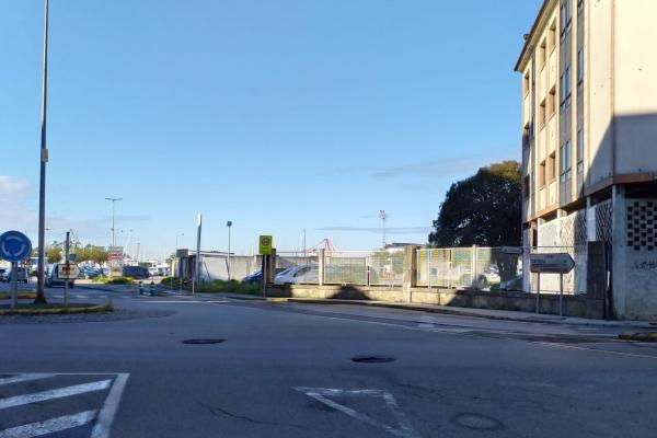 Vista de la zona en la que está previsto intervenir , en el entorno de A Concha-O Ramal