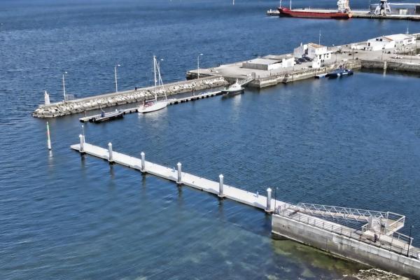 Dársena 2 del puerto de Vilagarcía